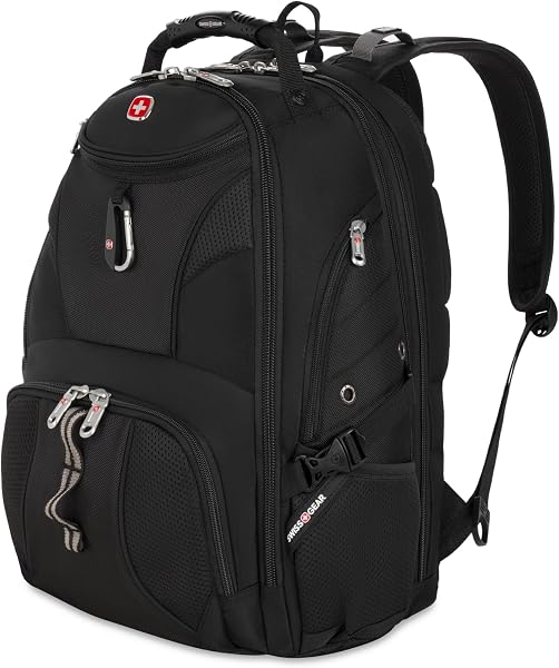 SWISSGEAR 1900 ScanSmart Laptop Backpack, Fits Most 17-Inch Laptops…