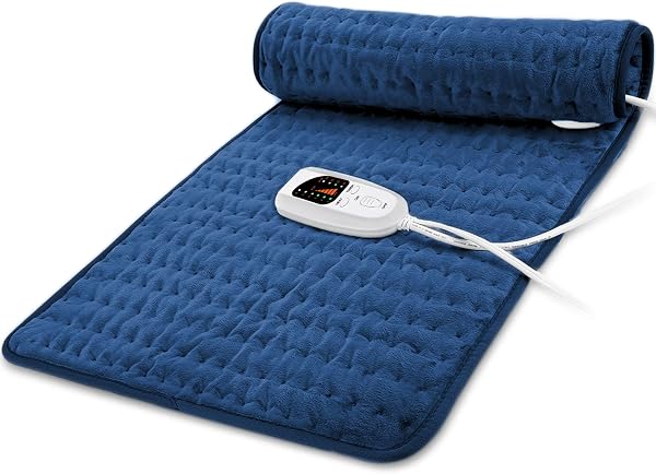 40"X20" Electric Heating Pad with 6 Heat Settings, Auto Shut off, Dry…