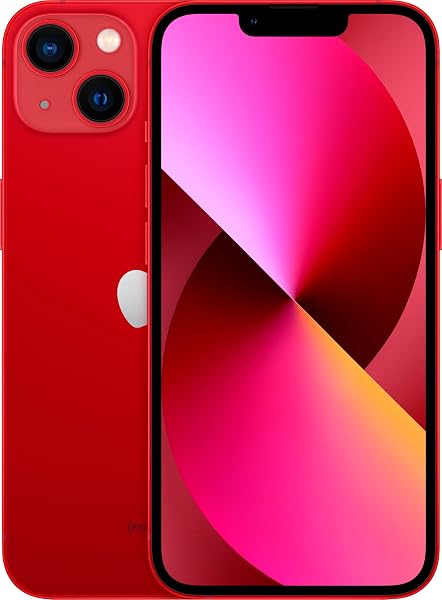 Apple iPhone 13, 128GB, Sierra Blue for Cricket Wireless (Renewed Premium)