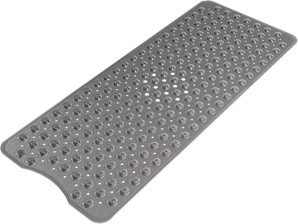 AmazerBath Shower Mat Non Slip 40 X 16 Inches, Shower Stall Mats with Suction…