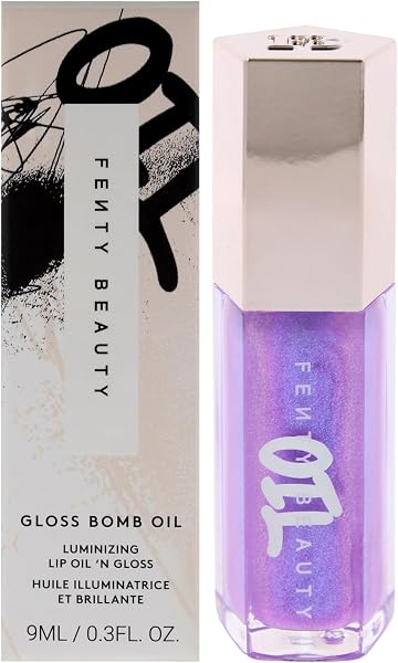 Gloss Bomb Luminizing Lip Oil N Gloss - 02 Miss Jellyfish by Fenty Beauty for Women - 0.3 oz Lip Gloss