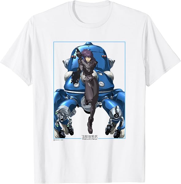 Ghost in the Shell: Stand Alone Complex Motoko Tachikoma Run T-Shirt