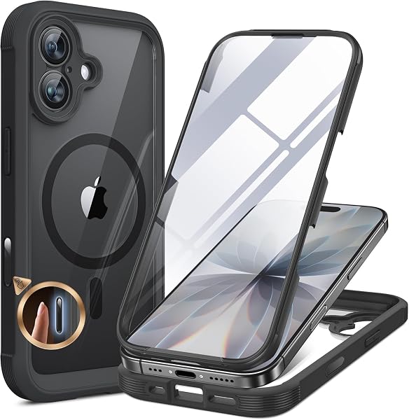 Miracase for iPhone 17 Case 6.3'', Full-Body Bumper Military Drop Protection…