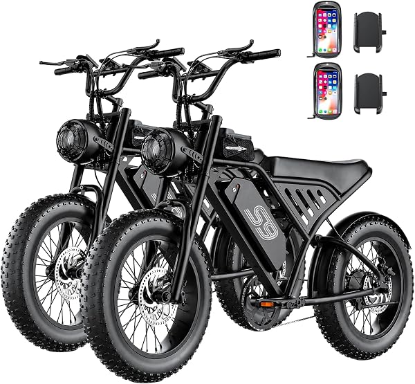 ASKGO Electric Bike for Adults, 2500W Peak Electric Dirt Bike, 28MPH 65Miles…