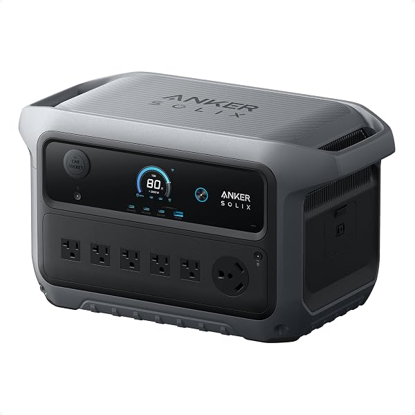 Anker SOLIX C2000 Gen 2 Portable Power Station, 2,048Wh, 2,400W, Camping