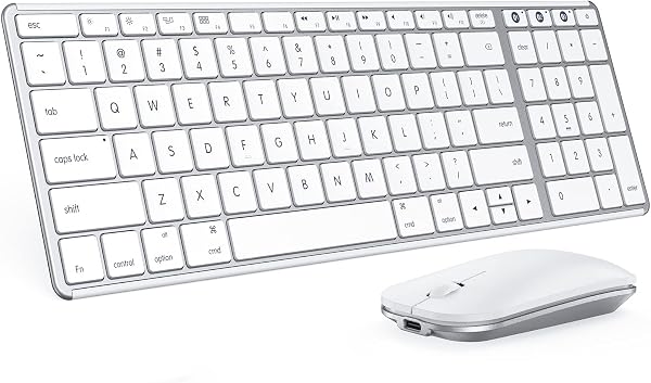 Seenda SKM64-2 Bluetooth Keyboard and Mouse Combo for Mac, MacBook and iPad