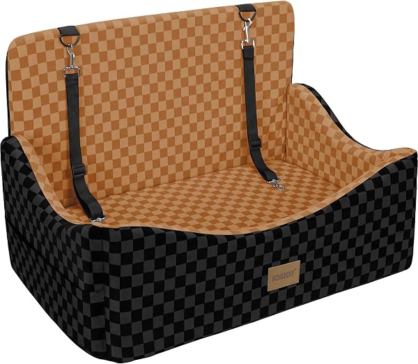 JOEJOY Dog Car Seat for Medium/Large Dogs - Reversible Dual-Sided Travel Dog…