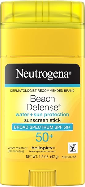 Neutrogena Beach Defense Sunscreen Stick SPF 50, 1.5 oz