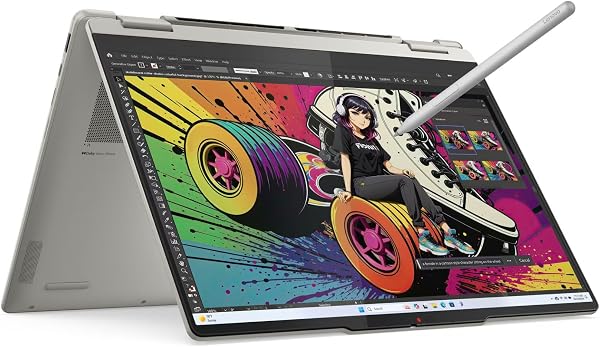 Lenovo Yoga 7 2-in-1 w/Ryzen AI 5, 14” OLED Touch, 16GB RAM, Yoga Pen