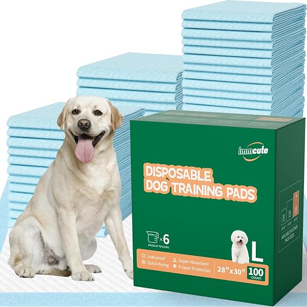100 Count Large Dog & Cat Puppy Pee Pads - 28"x30" Absorbent Potty Training…