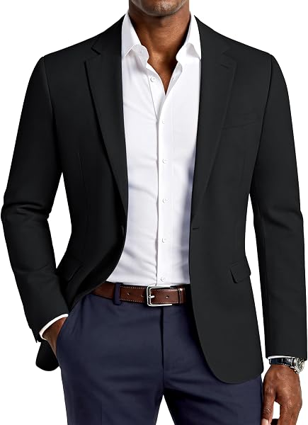 PJ PAUL JONES Men's Lightweight Sport Coat Casual Blazer Slim Suit Jacket
