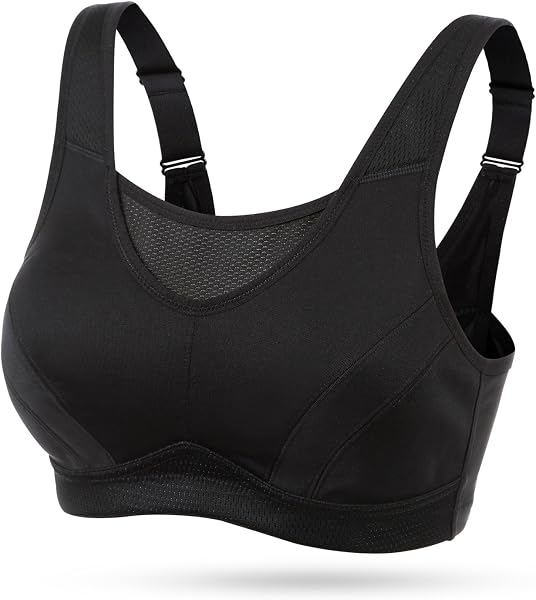 Wingslove High Impact Sports Bras for Women Plus Size Non Padded Wirefree…