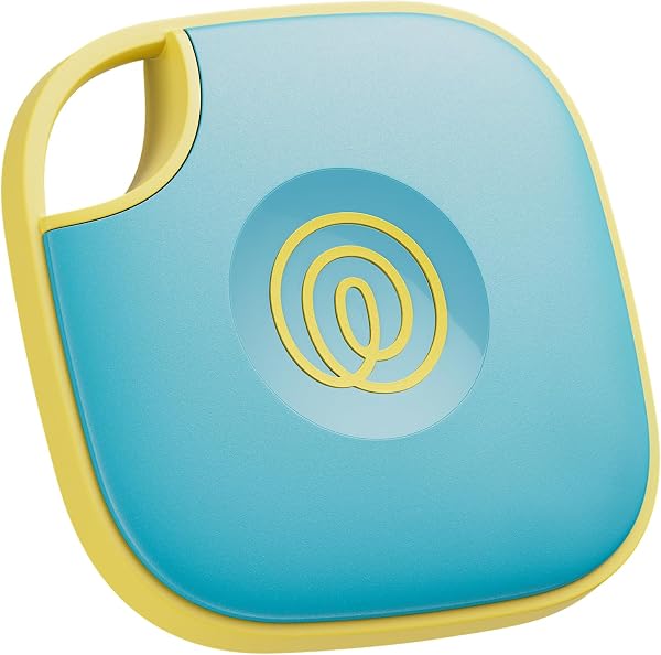 Life360 Tile - Bluetooth Tracker, Keys Finder and Item Locator for Keys, Bags and More. Phone Finder. Both iOS and Android Compatible. 1-Pack (Aqua Lemon)