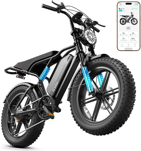 Electric Bike for Adults,48V Removable Battery Retro Ebike,28MPH Top Speed