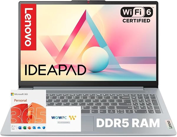 Lenovo IdeaPad Slim 3i • 15.6" FHD Laptop with Microsoft Office Included •…