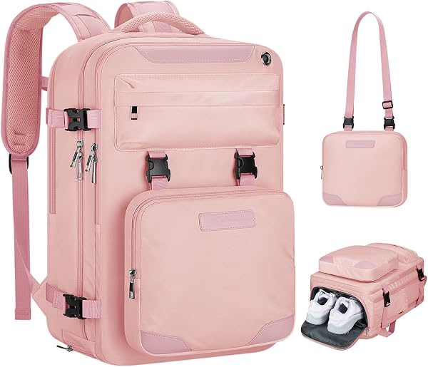 Maelstrom Travel Backpack for Men Women, 15.6" Laptop with Shoe Compartment