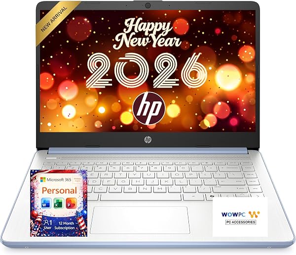 HP New Everyday Slim Laptop • Microsoft Office 365 Included • Intel N150 CPU…