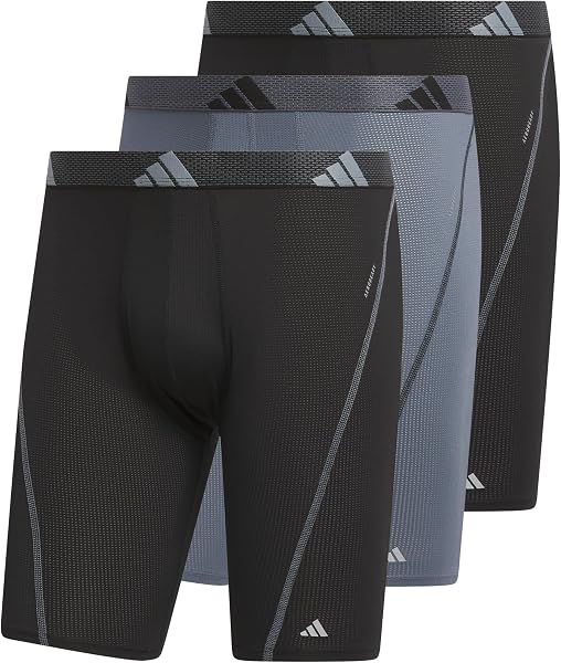 Adidas Men's Performance Boxer Brief Underwear 3-Pack