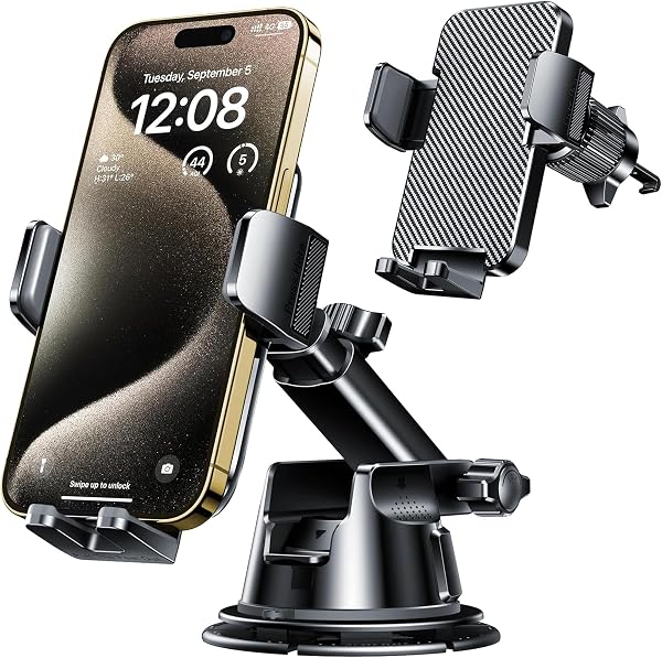 Qifutan Dash Mounted Holders Phone Holders for your Car Phone Mount for Car…