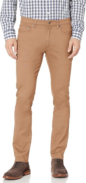 Amazon Essentials Men's 5-Pocket Stretch Twill Jeans-Inspired Casual Pants…