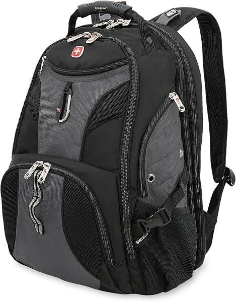 SWISSGEAR 1900 ScanSmart Laptop Backpack, Fits Most 17-Inch Laptops…
