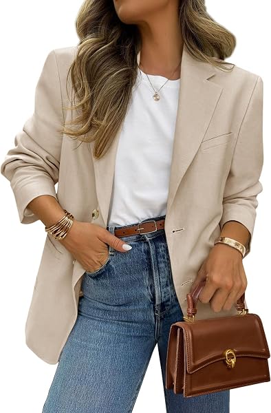 PRETTYGARDEN 2026 Blazers for Women Business Casual