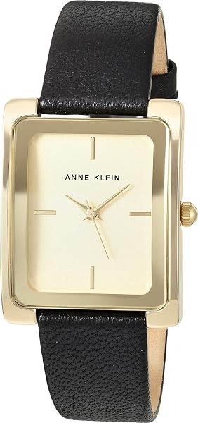 Anne Klein Women's Leather Strap Watch