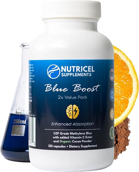 Nutricel Supplements Methylene Blue Capsules - Pharmaceutical Grade…