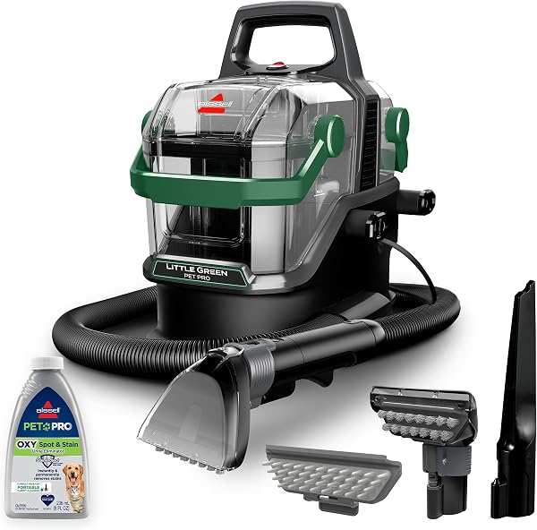 BISSELL Little Green Pet Pro Portable Carpet Cleaner, 3909