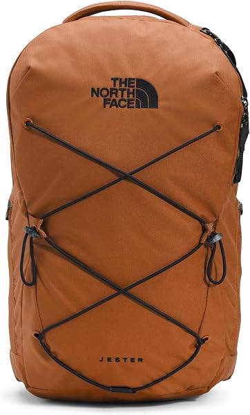the North Face Jester Everyday Laptop Backpack, Leather Brwn/Blk-NPF, OSFA