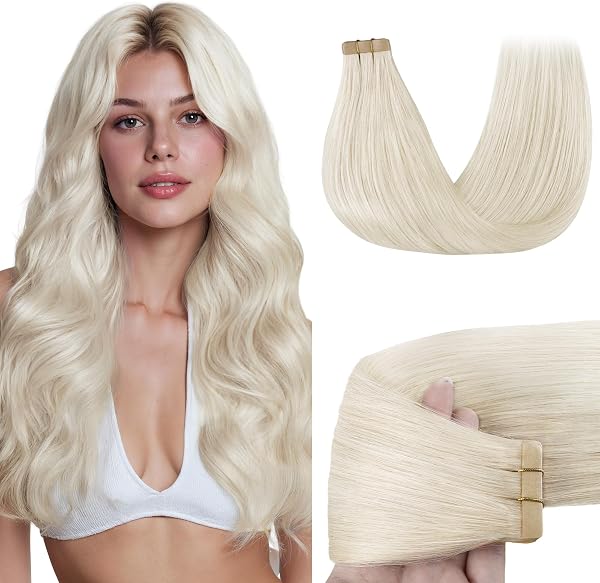 GOO GOO Tape in Hair Extensions Human Hair 10" 30g 20pcs #1000
